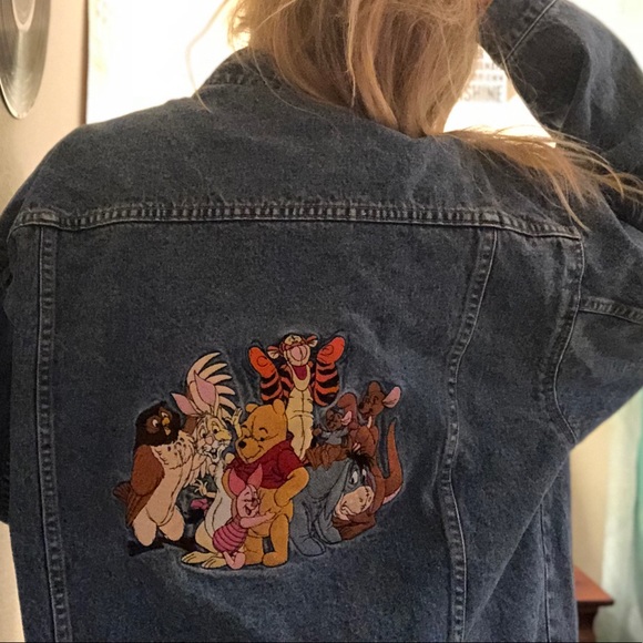 Vintage Winne the Pooh Denim Jacket - Picture 2 of 2